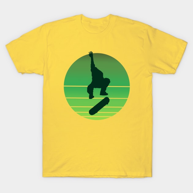 Skateboarder T-Shirt by GarryDeanArt